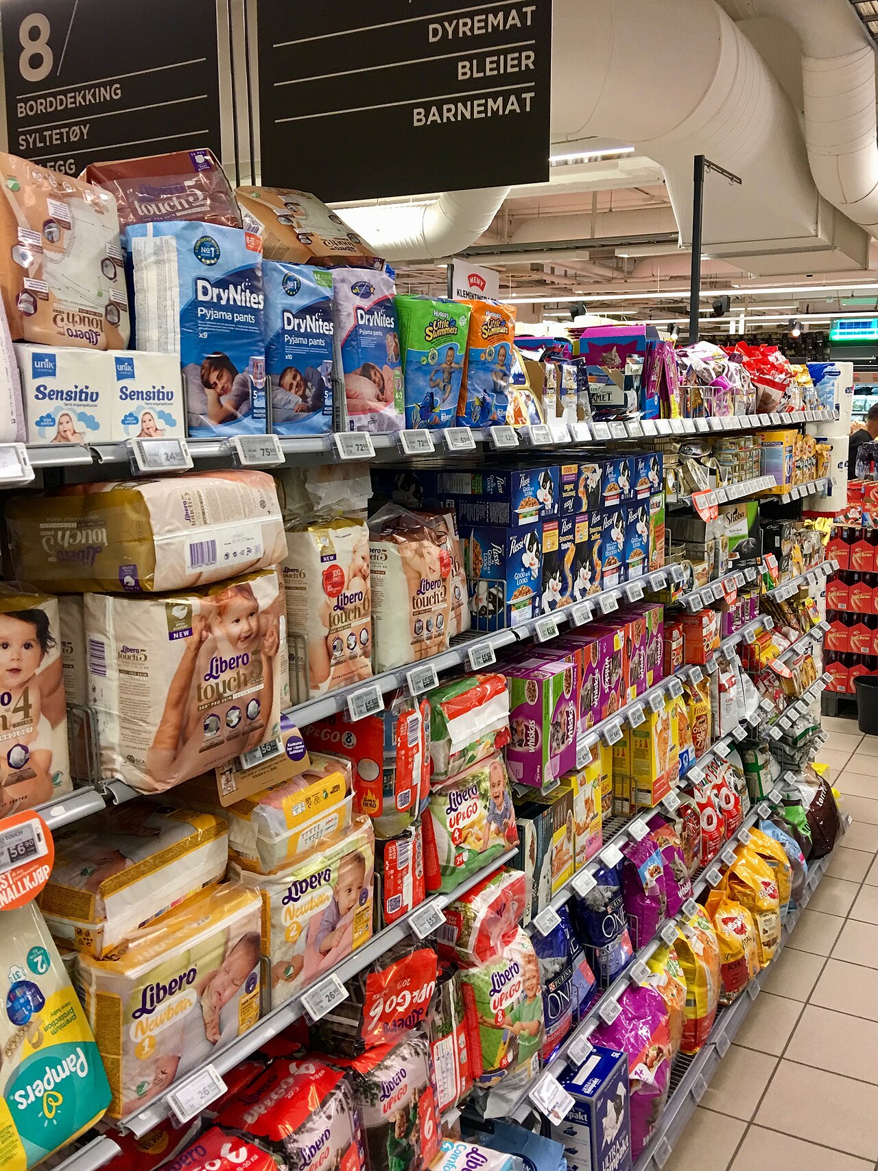 Monaco — supermarket